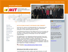 Tablet Screenshot of mit-gp.de